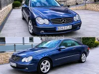 Usado Mercedes CLK200 Avantgarde 163 CV (119 kW) 2003 Gris / plata Coupe