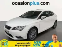 Usado Seat Leon SC Style 105 CV (77 kW) 2015 Blanco Utilitario