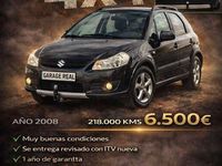 Usado Suzuki SX4 GLX 120 CV (88 kW) 2008 Negro Utilitario