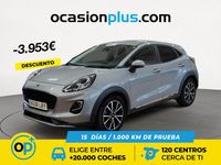 Usado Ford Puma Titanium 120 CV (88 kW) 2021 Gris Recogida