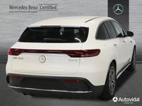 Usado Mercedes EQC400 300 kW (408 CV) 2023 Blanco SUV