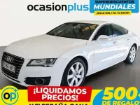 Usado Audi A7 Sportback 313 CV (230 kW) 2013 Blanco Utilitario