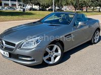 Usado Mercedes SLK250 204 CV (150 kW) 2014 Gris / plata Descapotable