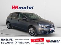 Usado Peugeot 308 Allure 131 CV (96 kW) 2021 Gris Berlina