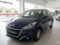 Usado Peugeot 208 Active 82 CV (60 kW) 2016 Azul Utilitario