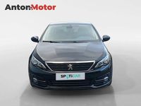 Usado Peugeot 308 Active 130 CV (95 kW) 2021 Negro Berlina