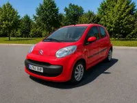 Usado Citroën C1 68 CV (50 kW) 2008 Rojo Utilitario