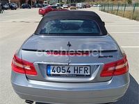 Usado Mercedes E350 Avantgarde 231 CV (169 kW) 2012 Gris / plata Descapotable