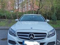Usado Mercedes C200 136 CV (100 kW) 2015 Blanco Familiar