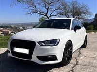 Usado Audi A3 Ambition 180 CV (132 kW) 2014 Blanco Berlina