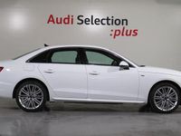 Usado Audi A4 S-Line 163 CV (119 kW) 2022 Blanco ibis (sólido) Berlina