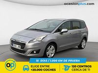 Usado Peugeot 5008 Style 120 CV (88 kW) 2015 Gris Monovolumen