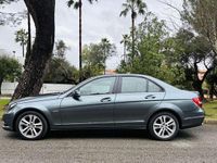 Usado Mercedes C220 Avantgarde 170 CV (125 kW) 2012 Plateado Berlina