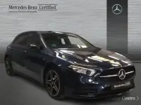Usado Mercedes A180 AMG line 116 CV (85 kW) 2021 Denim blue  metallic paint Berlina