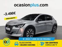 Usado Peugeot 208 GT-line 100 CV (73 kW) 2021 Gris / plata Utilitario