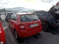Usado Skoda Fabia 75 CV (55 kW) 2019 Rojo Utilitario