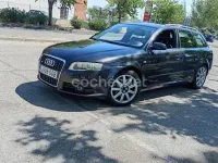 Usado Audi A4 140 CV (102 kW) 2008 Negro Familiar