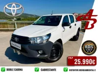 Usado Toyota HiLux 150 CV (110 kW) 2019 Blanco Pickup/Camioneta