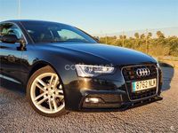 Usado Audi A5 S-Line 177 CV (130 kW) 2015 Negro Coupe