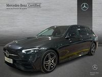 Usado Mercedes C220 AMG line 200 CV (147 kW) 2025 Gris grafito Familiar
