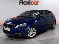 Usado Peugeot 308 Access 131 CV (96 kW) 2020 Azul Utilitario