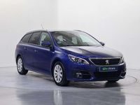 Usado Peugeot 308 SW Style 131 CV (96 kW) 2018 Azul Familiar