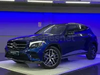 Usado Mercedes GLC220 170 CV (125 kW) 2018 Azul SUV
