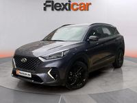 Usado Hyundai Tucson N Line 136 CV (100 kW) 2019 Gris SUV