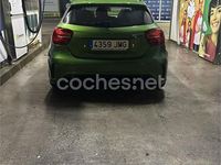 Usado Mercedes A200 AMG line 136 CV (100 kW) 2016 Verde Berlina