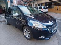 Usado Peugeot 208 Access 82 CV (60 kW) 2014 Azul Utilitario