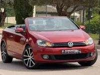 Usado VW Golf Cabriolet 160 CV (117 kW) 2012 Marrón Descapotable