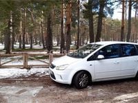 Usado Ford C-MAX Ghia 109 CV (80 kW) 2009 Blanco Monovolumen