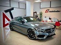 Usado Mercedes C300 245 CV (180 kW) 2017 Granate Coupe