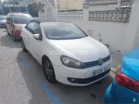 Usado VW Golf Cabriolet 105 CV (77 kW) 2012 Blanco Descapotable