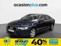 Usado Audi A6 177 CV (130 kW) 2013 Azul Berlina