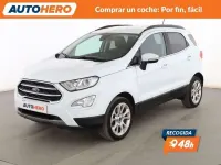 Usado Ford Ecosport Titanium 125 CV (91 kW) 2021 Blanco SUV