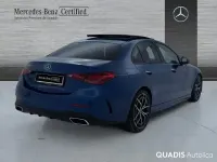 Usado Mercedes C220 200 CV (147 kW) 2021 Azul espectral Berlina