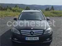 Usado Mercedes C220 Avantgarde 170 CV (125 kW) 2010 Negro Familiar