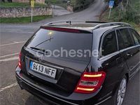 Usado Mercedes C250 Avantgarde 204 CV (150 kW) 2014 Negro Familiar