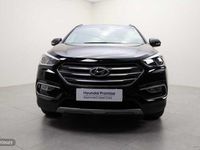 Usado Hyundai Santa Fe 200 CV (147 kW) 2016 Negro SUV
