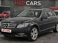 Usado Mercedes C220 Avantgarde 170 CV (125 kW) 2011 Azul Familiar