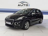 Usado Peugeot 3008 Allure 120 CV (88 kW) 2015 Negro Familiar