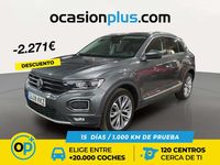 Usado VW T-Roc Sportline 150 CV (110 kW) 2018 Gris SUV