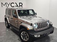 Usado Jeep Wrangler Sahara 270 CV (198 kW) 2019 Gris / plata SUV