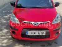 Usado Hyundai i10 Comfort 78 CV (57 kW) 2010 Rojo Utilitario