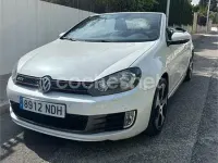 Usado VW Golf Cabriolet GTI 210 CV (154 kW) 2014 Blanco Descapotable