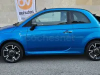 Usado Fiat 500 69 CV (50 kW) 2017 Azul Descapotable