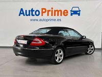 Usado Mercedes CLK200 218 CV (160 kW) 2005 Negro Descapotable
