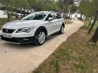 Usado Seat Leon ST 4Drive 150 CV (110 kW) 2018 Blanco Familiar