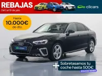 Usado Audi A4 S-Line 136 CV (100 kW) 2021 Negro Berlina